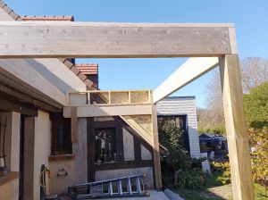 extension bardage bois perche la ville aux clercs epuisay oucques vibraye