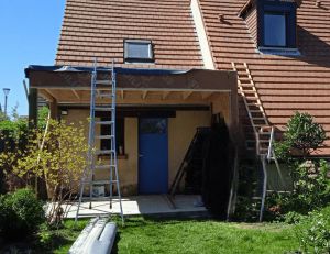 extension bardage bois perche la ville aux clercs epuisay oucques vibraye