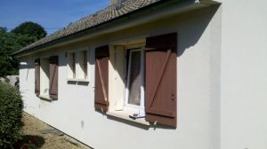 ITE sur maison locative sur MAZANGE (41)