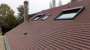 Ré isolation de toiture et remplacement de fenêtre de toit à Droué (41) 