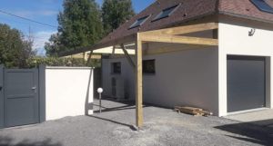 appentis carport bois vendome epuisay azé lunay