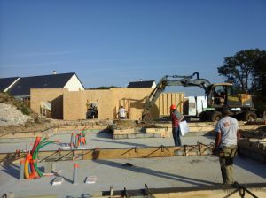 C'est parti pour le chantier de lotissement de logement locatif à REUGNY (37), pour Val Touraine Habitat.