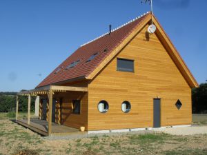 Construction Maison Ossature Bois Sargé sur Braye Sarthe Le Mans Bouloire Loir et Cher Vendôme