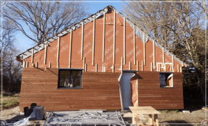 Réhabilitation d'un garage, d'une extension et transformation d'une conserverie en chambre, sur Epuisay (41).