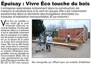 Vivre Eco touche du bois